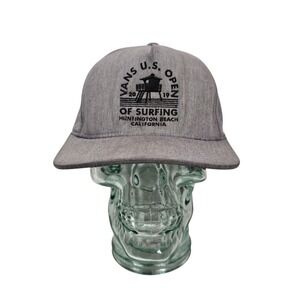 2019 Vans US Open of Surffing Hat Baseball‎ Cap Adjustable Snapback Gray